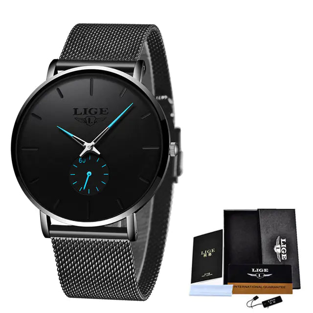 Men's Ultra-Thin Waterproof Quartz Luxury Watch
