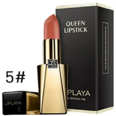 Luxury Platinum Waterproof Matte Lipstick in 6 Colors