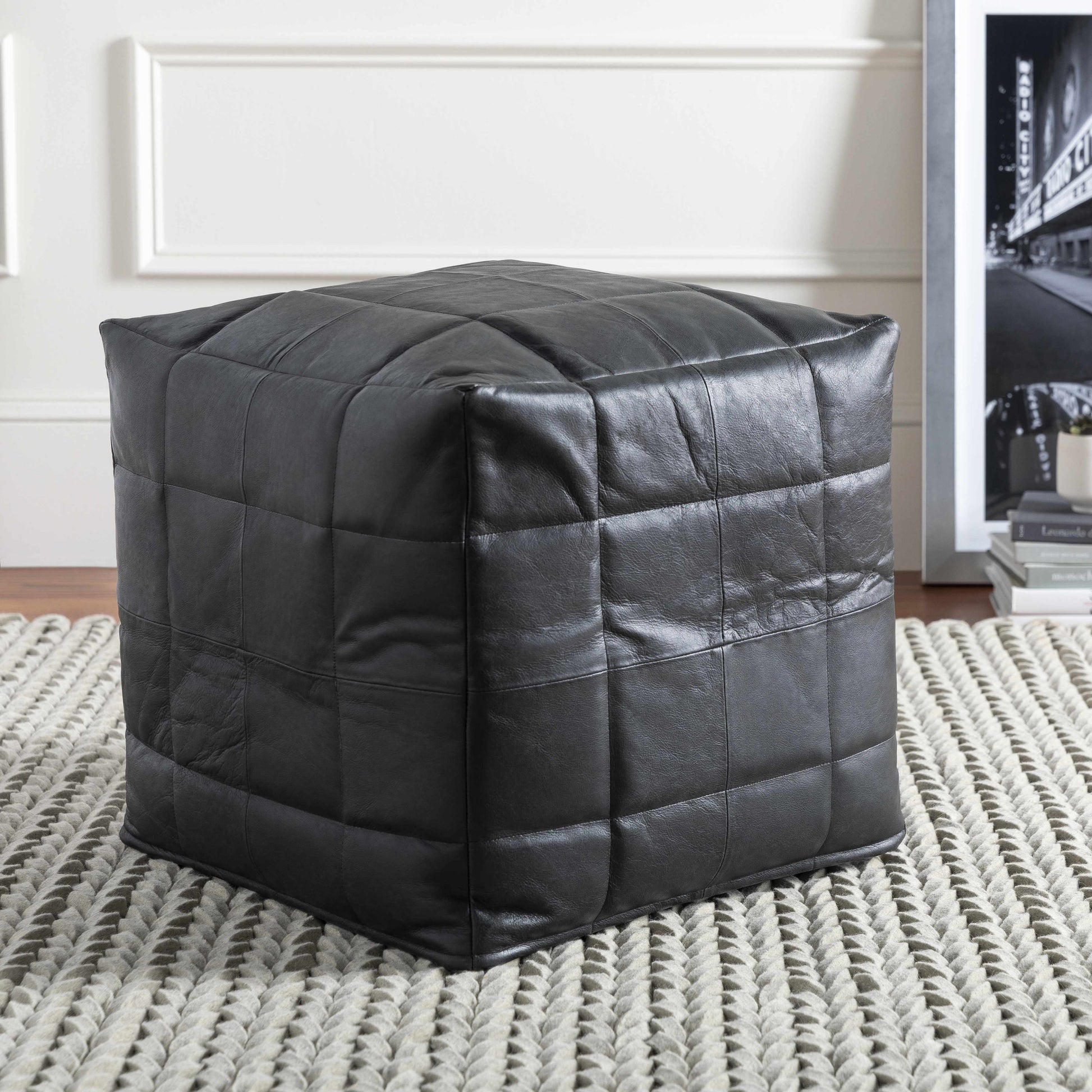 Laflin Pouf - Clearance-0