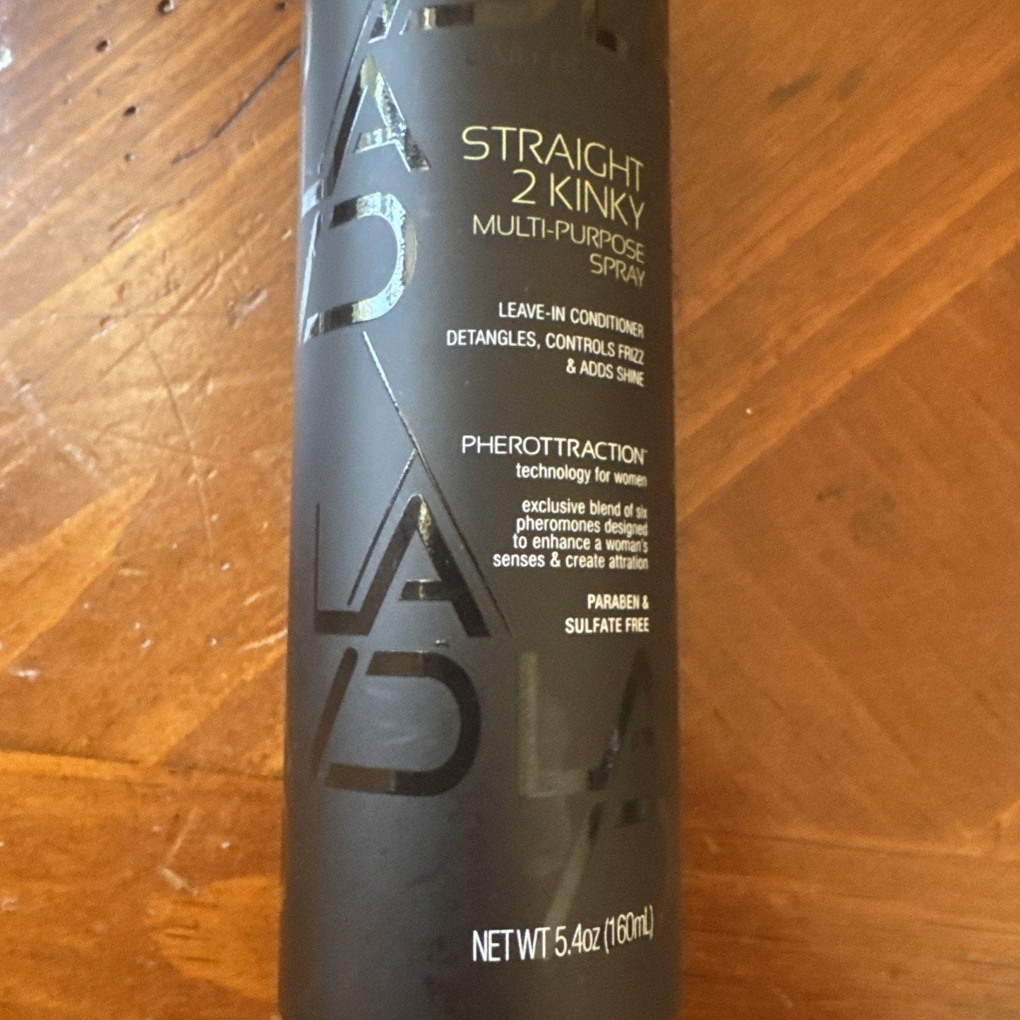 Laid Brand Straight 2 Kinky Multi-purpose Spray 5.4 Oz (no Cap)