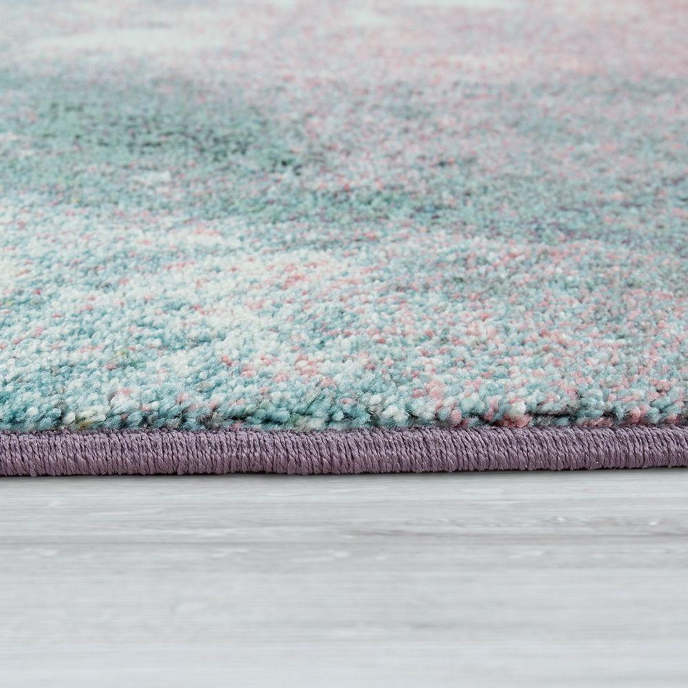 Abstract Area Rug Mero with Artful Pastel Colors-1