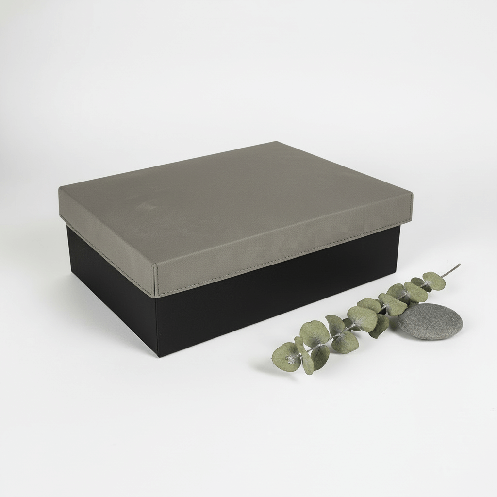 laserable leatherette gift box Lid Elevate your gift presentation-0