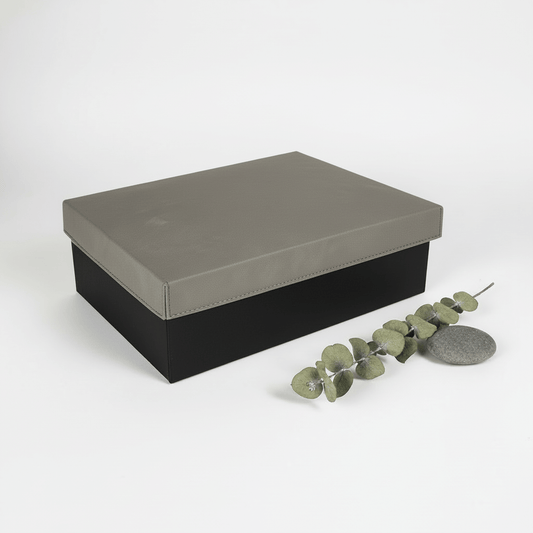 laserable leatherette gift box Lid Elevate your gift presentation-0