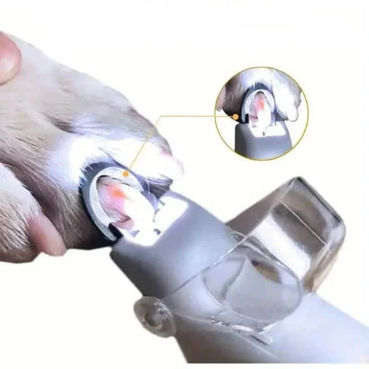 LED Light Pet Nail Clippers with Illumination for Safe Trimming