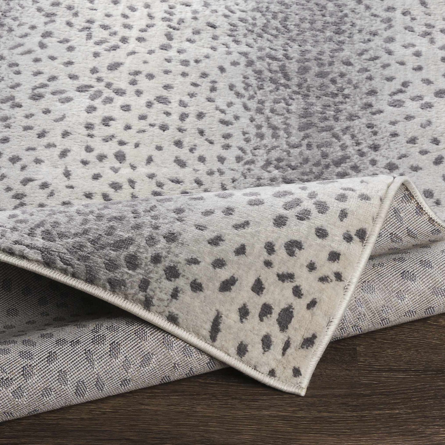 Pointblank Gray Antelope Print Rug-3