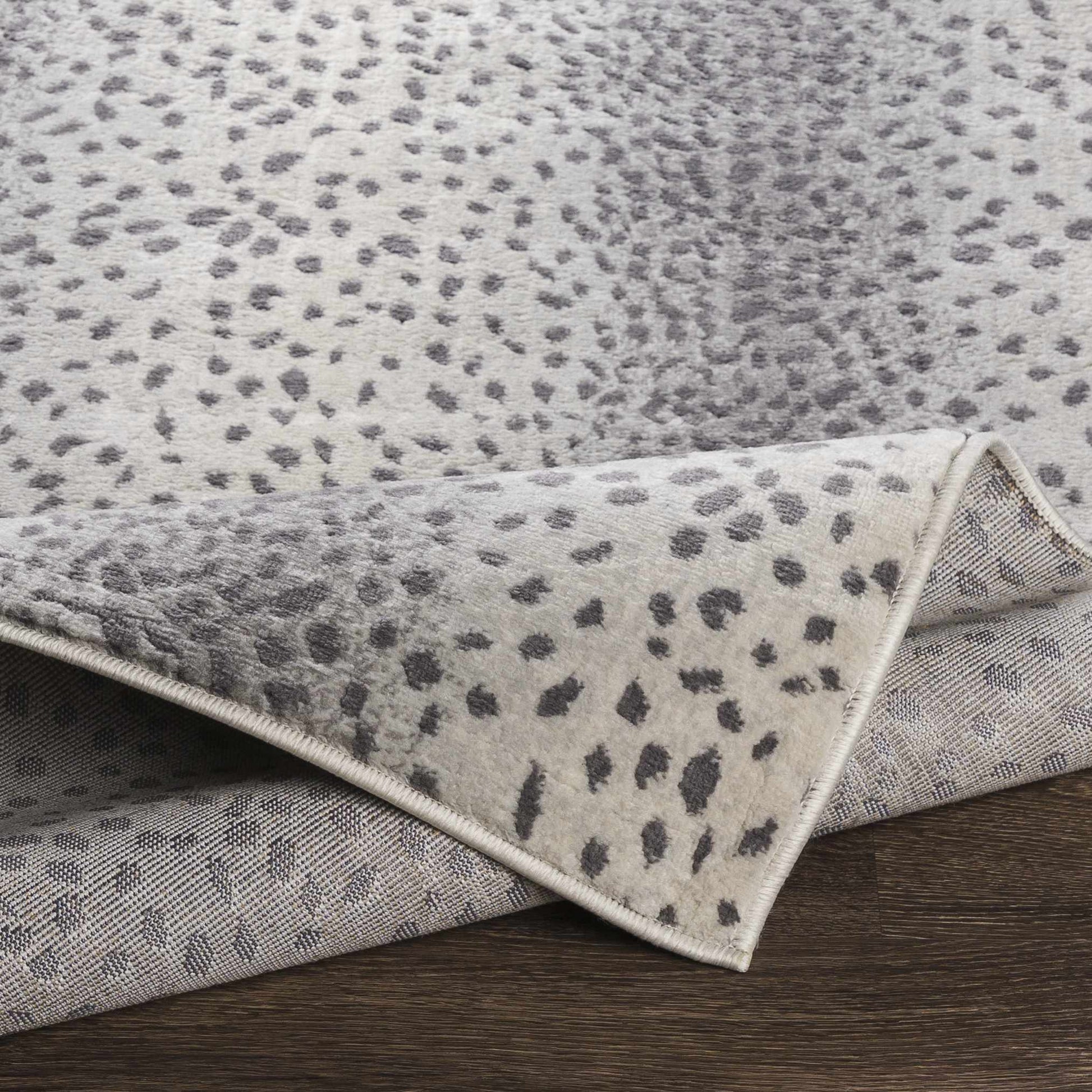 Pointblank Gray Antelope Print Rug-3