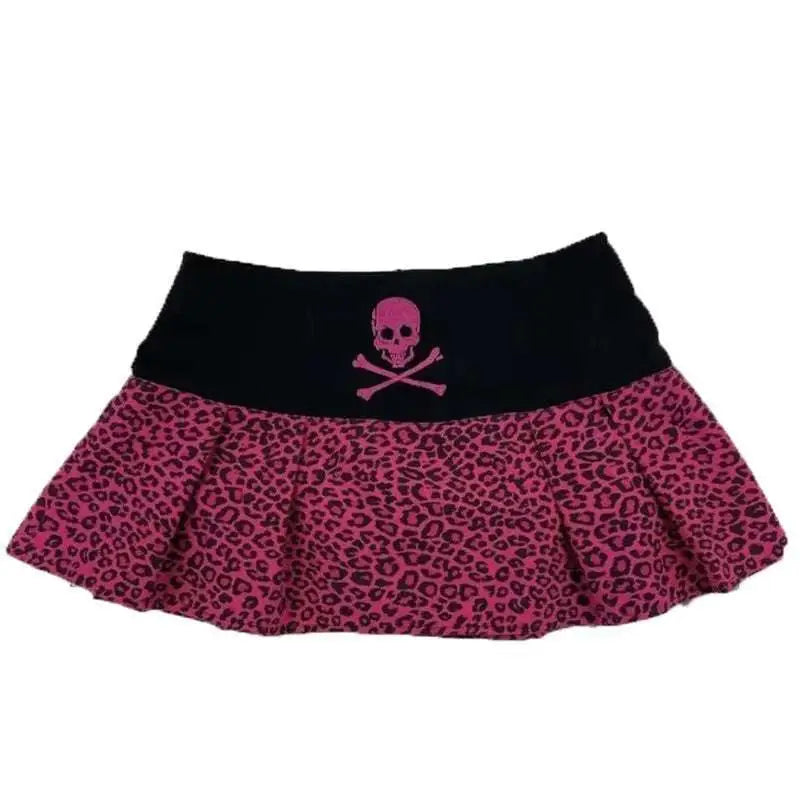 Leopard Print Sexy Hot Girl Skirt