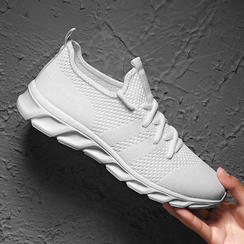 Light Mans Running Shoes Comfortable Breathable Men's Sneaker Casual Antiskid And Wear-Resistant Jogging Mens Sport Lace Up Low Top Jogging Man Athletic Sneakers