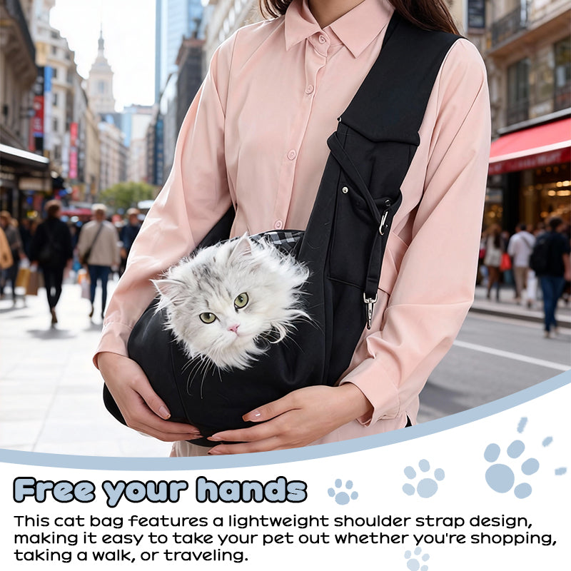 Portable Pet Carrier Bag for Small Dogs &amp; Cats up to 7.5kg - Lightweight Shoulder Bag for Travel, Hiking, and Outdoor Use

Take your furry best friend everywhere in style with this lightweight portable pet carrier bag! Designed for small dogs and cats up to 7.5 kg, it's the perfect companion for travel, hiking, and outdoor adventures. Built from durable polyester, this carrier keeps your pet safe and secure while you explore. Whether you're strolling through the park on a sunny day 
