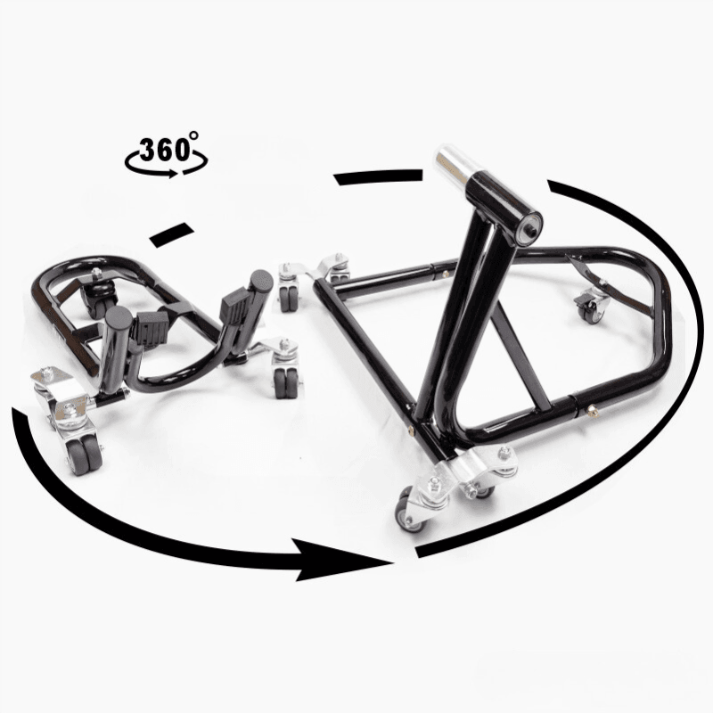 Liou Stand™ Motorcycle Paddock Stand Dolly Mover