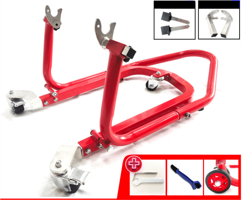Liou Stand™ Motorcycle Paddock Stand Dolly Mover