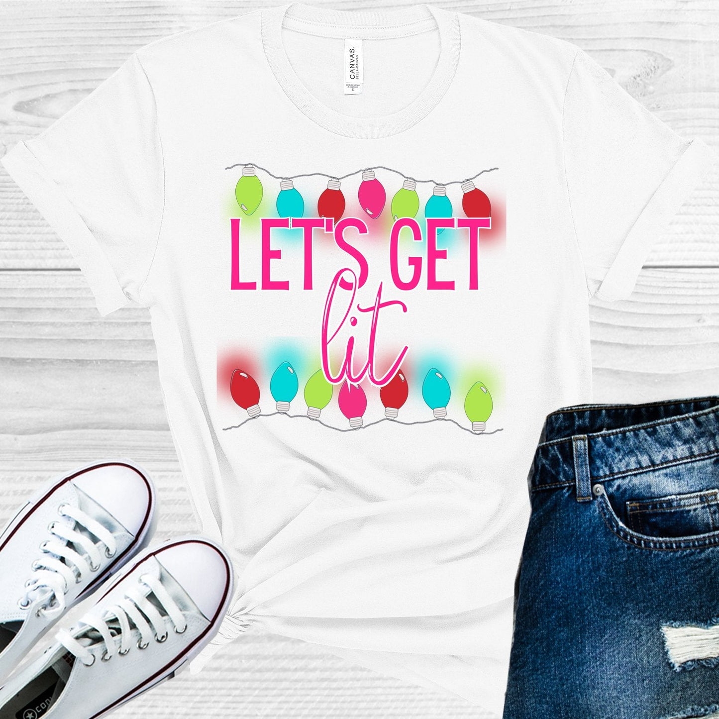 Let's Get Lit Graphic Tee
