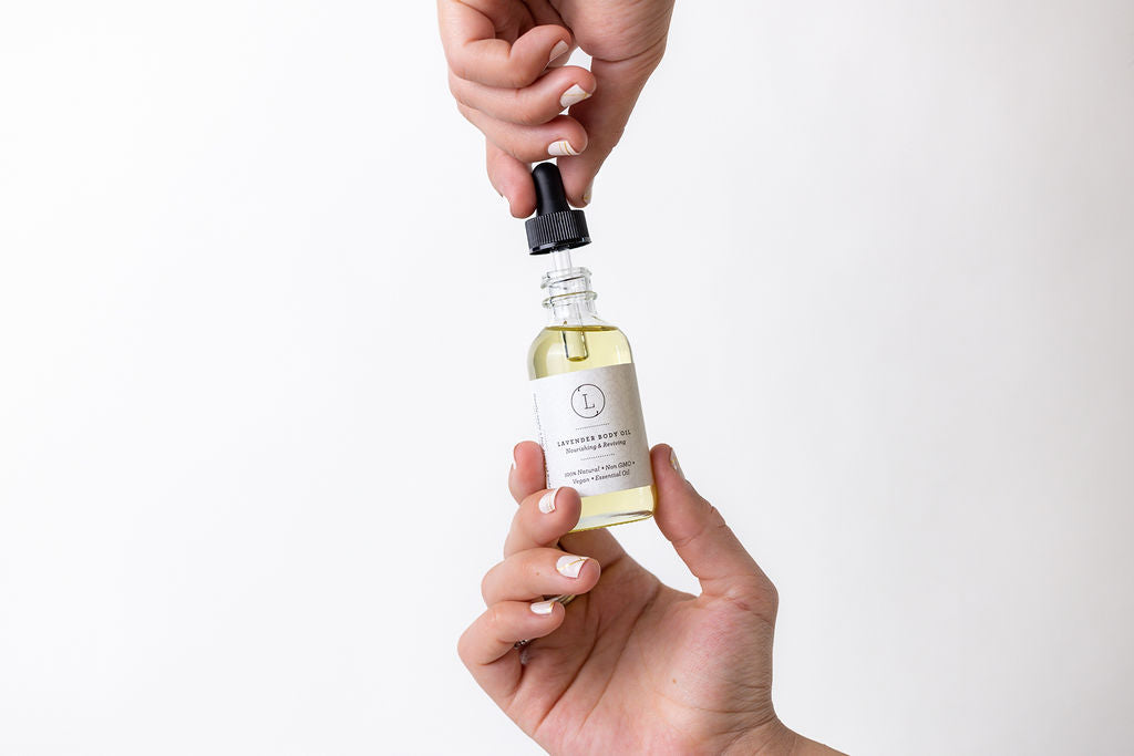 Lavender Body Oil, Natural Moisturizing Body Oil-2