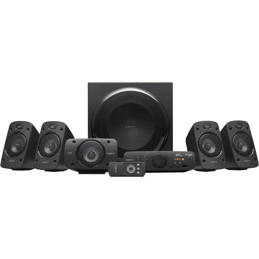 Logitech Z906 5.1 Surround Sound Speaker System - THX, Dolby Digital and DTS Digital Certified (Refurbished)
