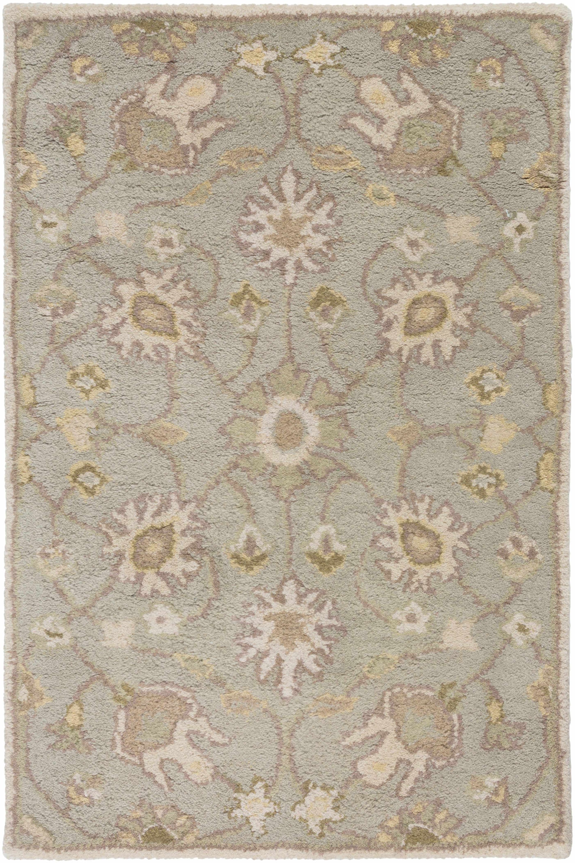 Logville Hand Tufted Light Olive 1121 Area Rug-5