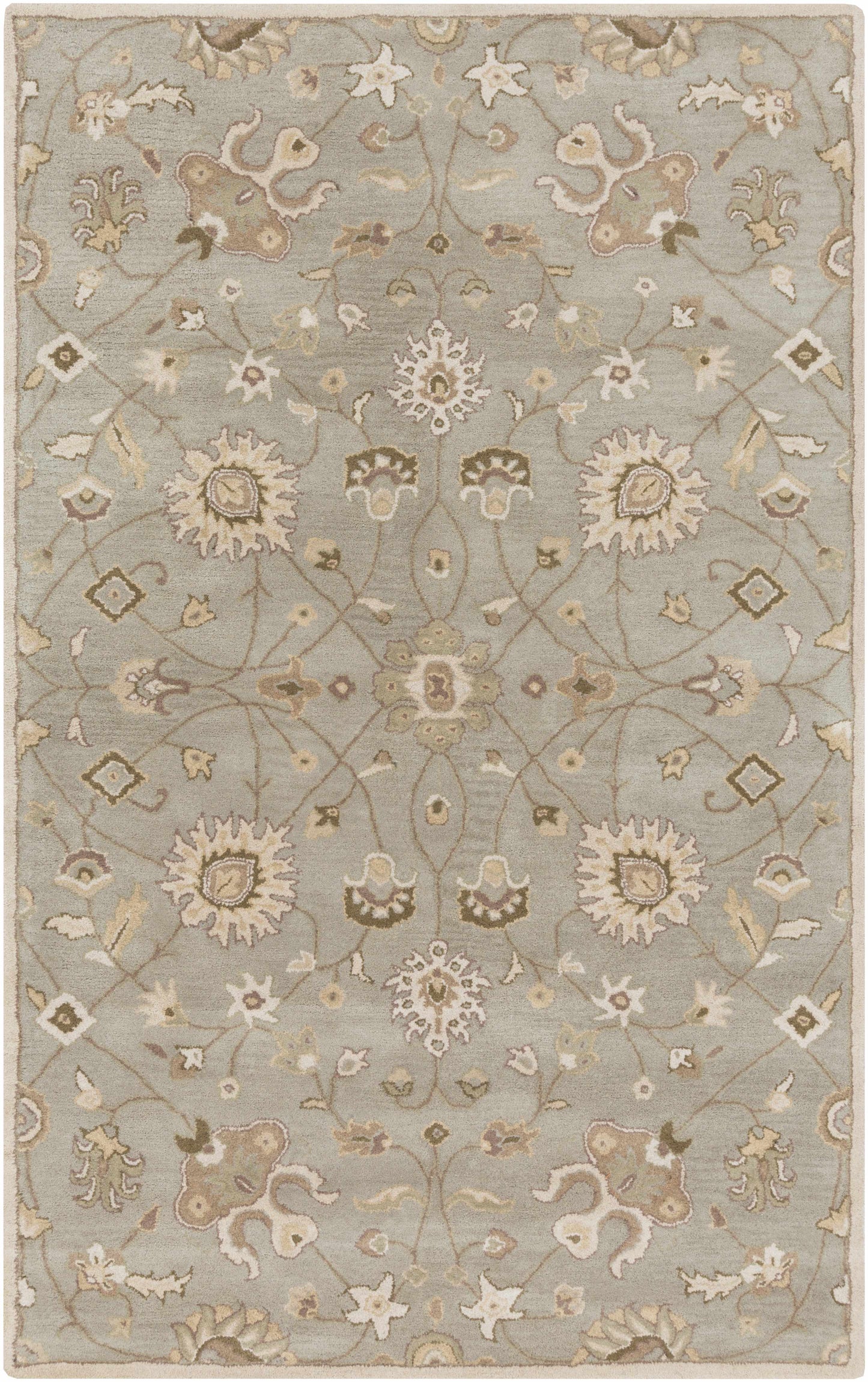 Logville Hand Tufted Light Olive 1121 Area Rug-9