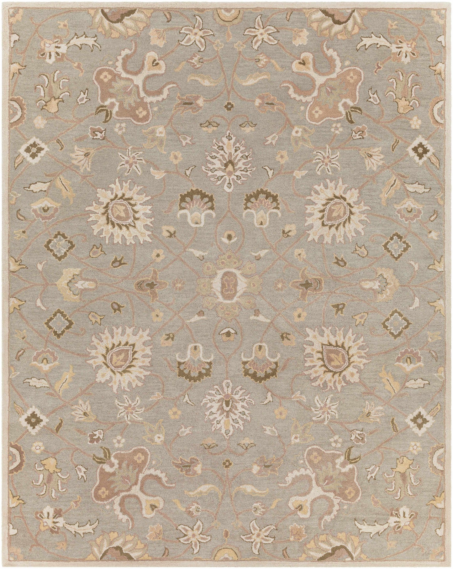 Logville Hand Tufted Light Olive 1121 Area Rug-12