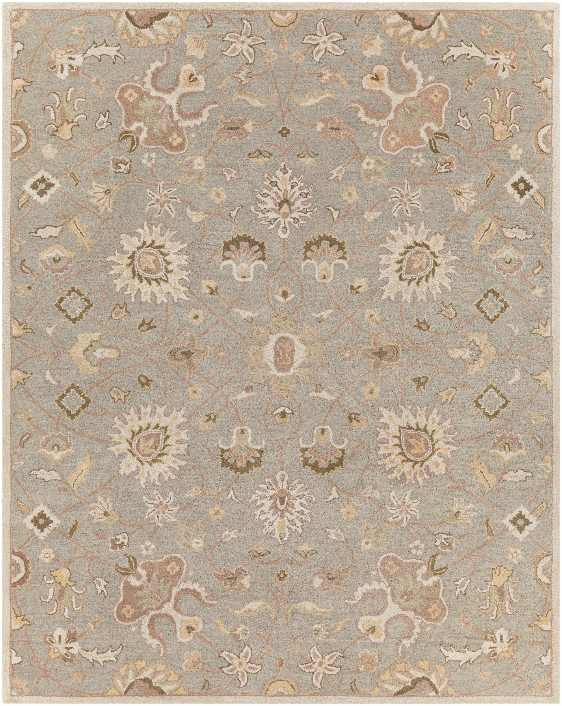 Logville Hand Tufted Light Olive 1121 Area Rug-12