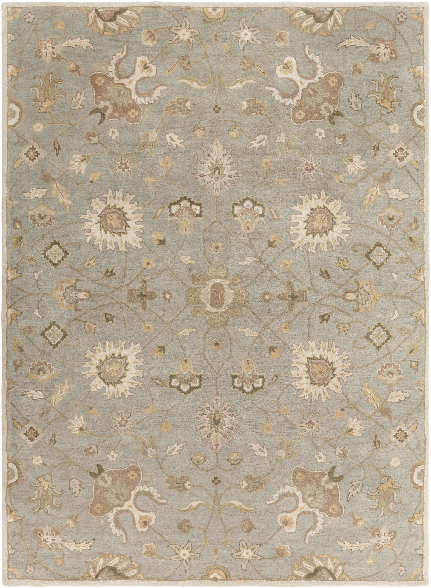 Logville Hand Tufted Light Olive 1121 Area Rug-0