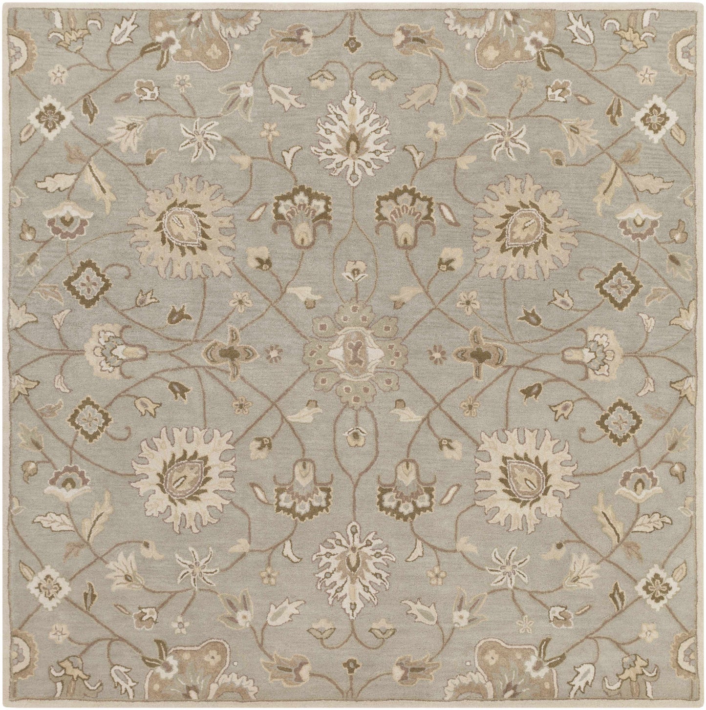 Logville Hand Tufted Light Olive 1121 Area Rug-8