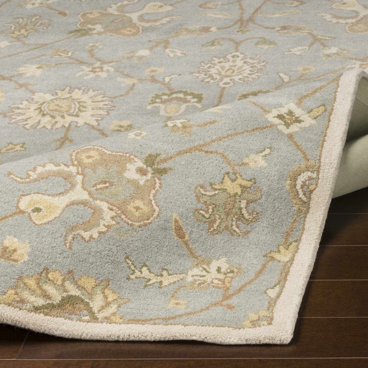 Logville Hand Tufted Light Olive 1121 Area Rug-4