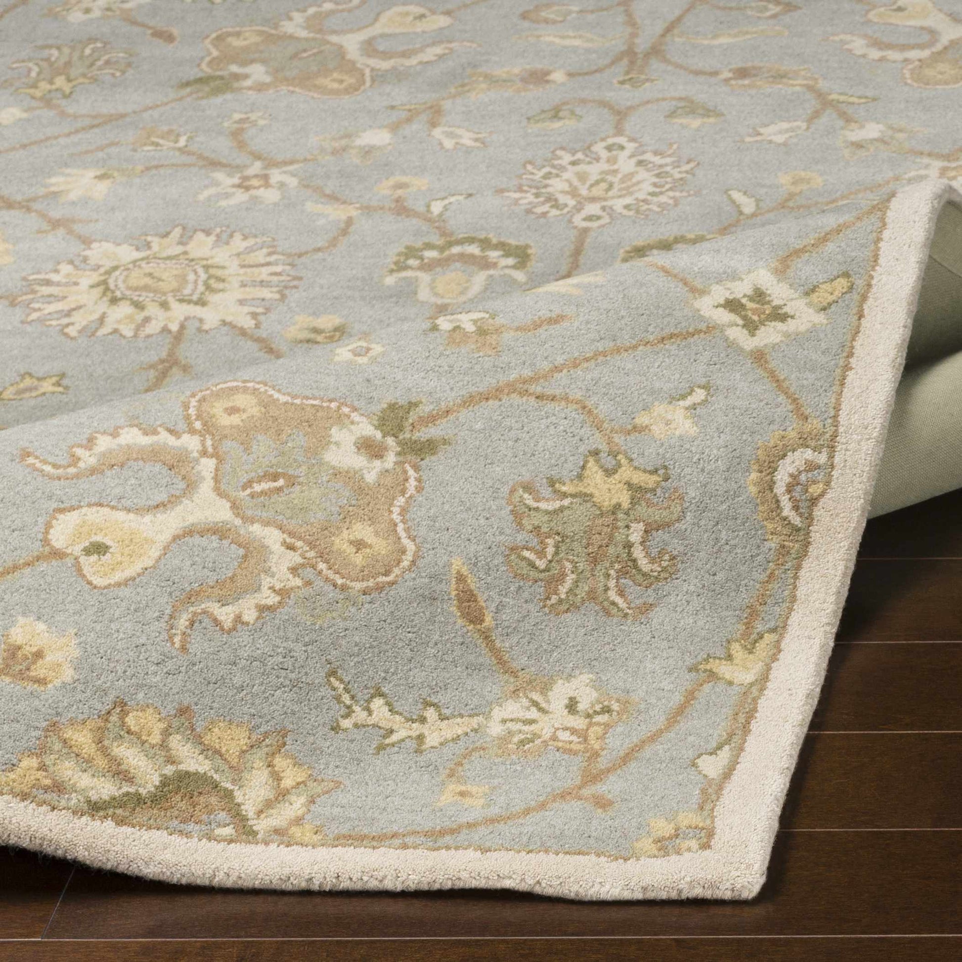 Logville Hand Tufted Light Olive 1121 Area Rug-4