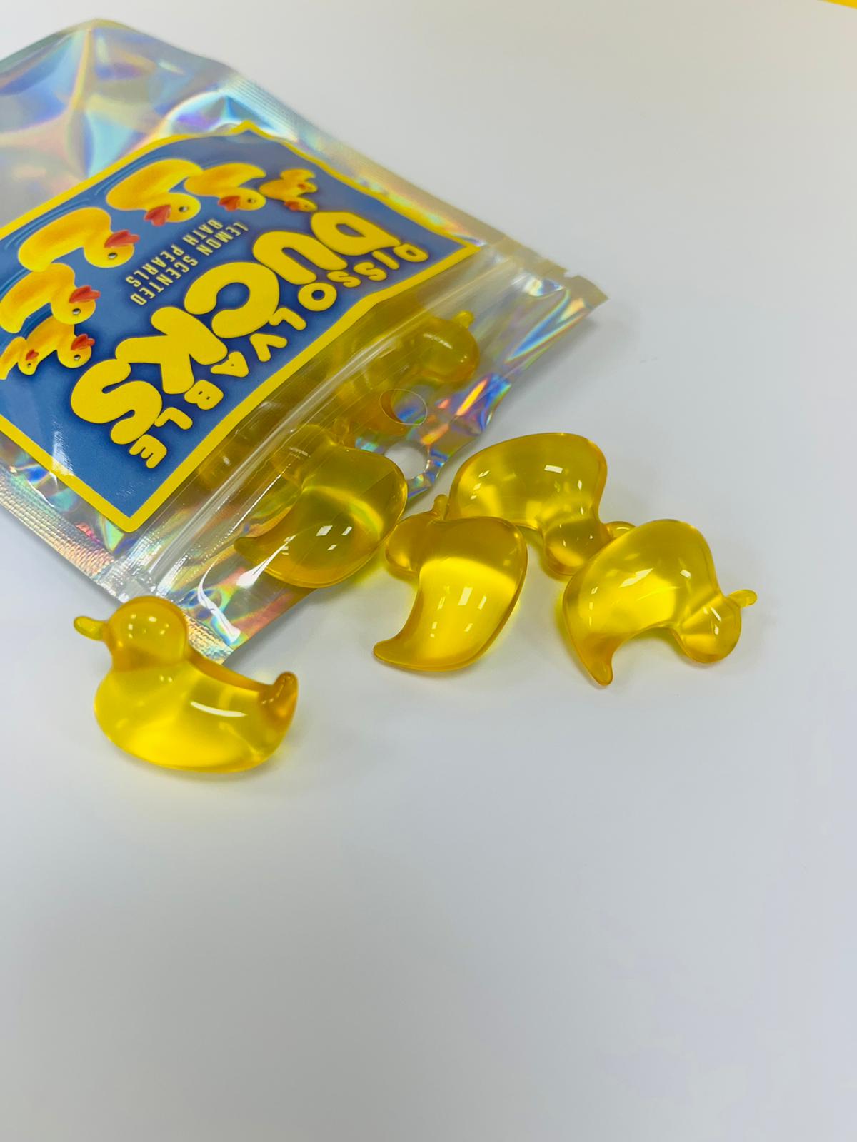 Lemon Duck Bath Pearls-3