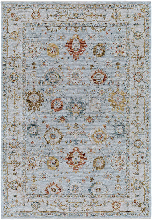 Luklukan Oushak Style Floral Rug-0