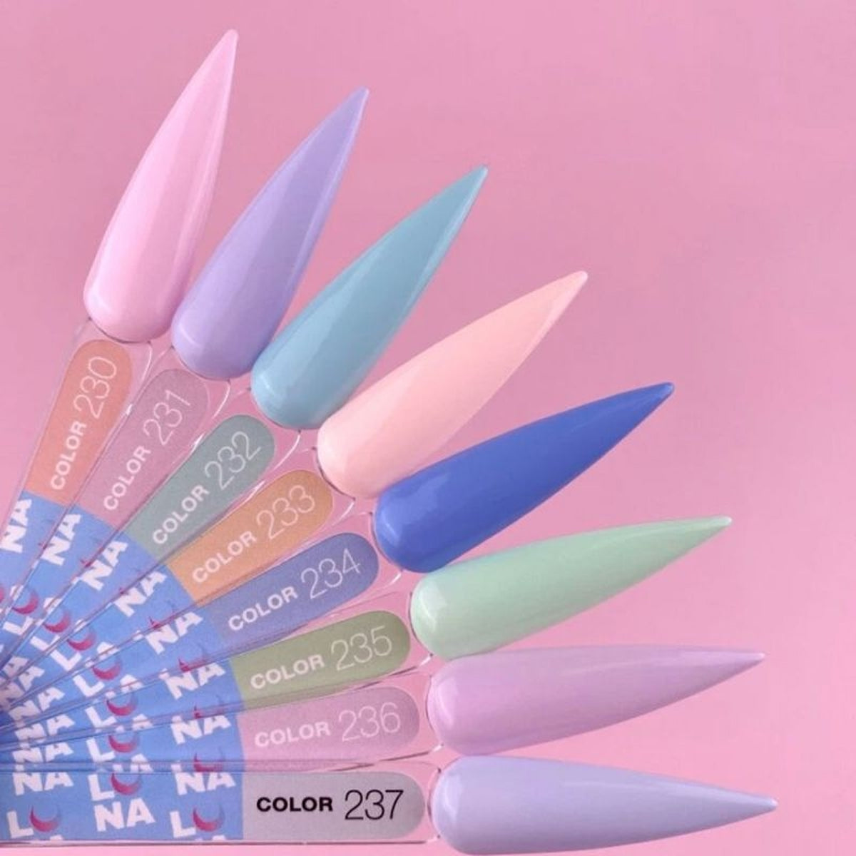Luna - Gel polish #233 (Pink), 13ml-3