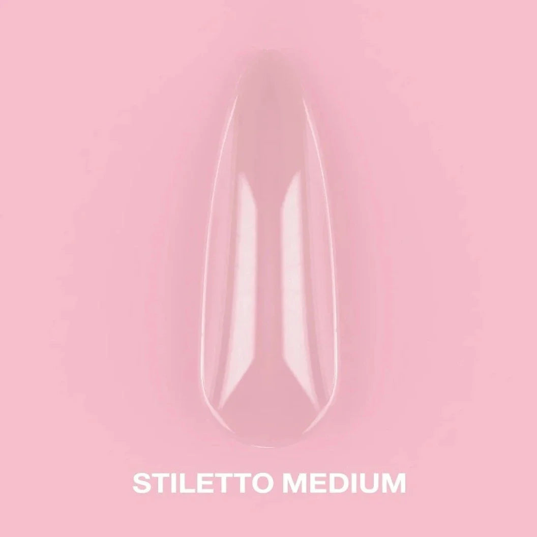 GEL TIPS STILETTO MEDIUM (500PCS) - LUNA™-0