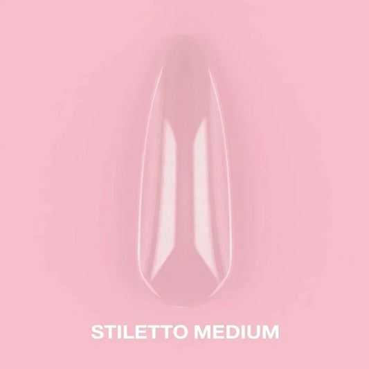 GEL TIPS STILETTO MEDIUM (500PCS) - LUNA™-0