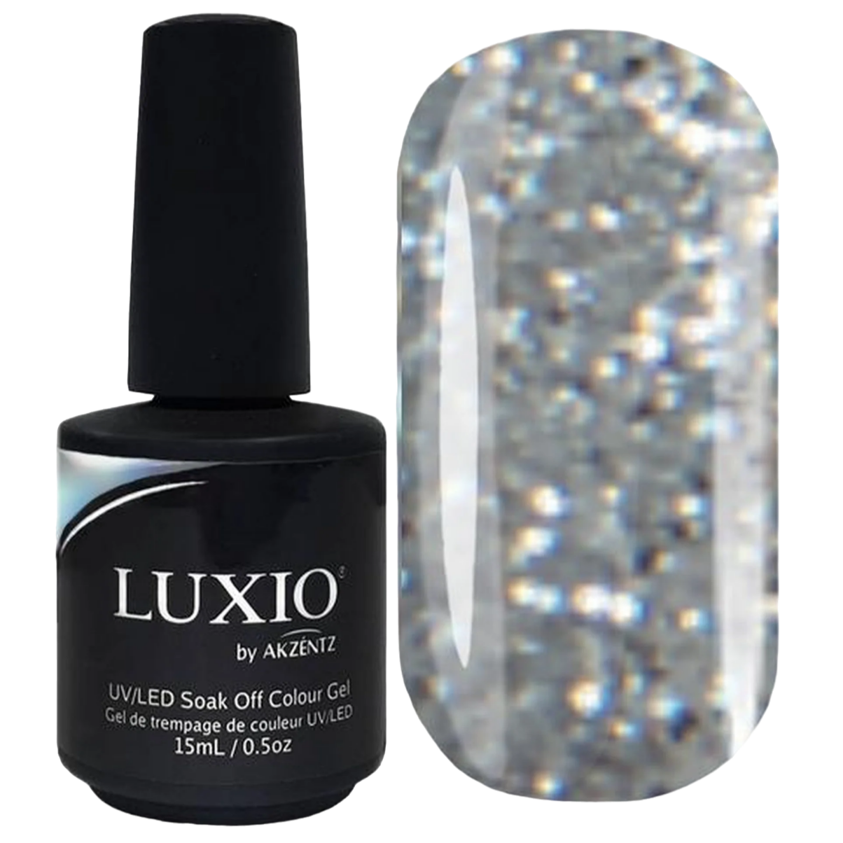Luxio - Glitter Silver-0