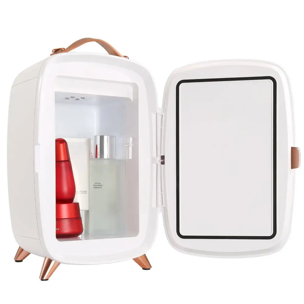 Luxury Skin Care 6L Mini Fridge with Mirror