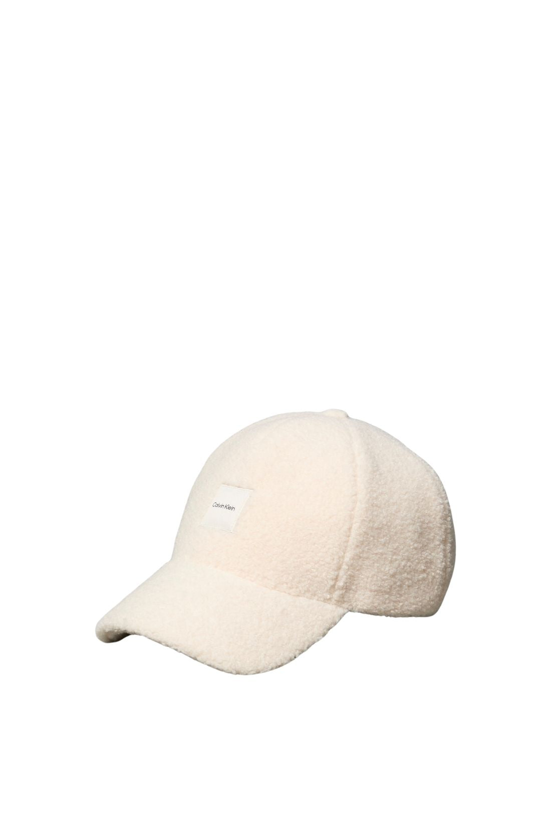 CALVIN KLEIN JEANS - Women's bouclé cap with logo patch-0