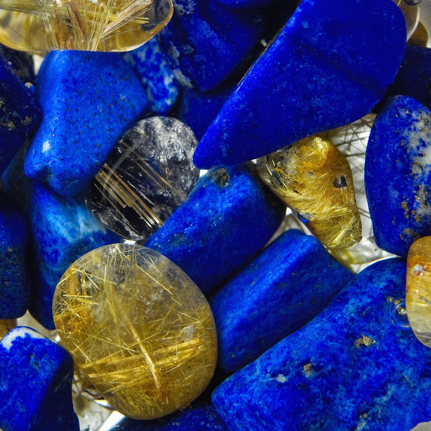 ViA INSPIRATION | Lapis Lazuli & Rutilated Quartz