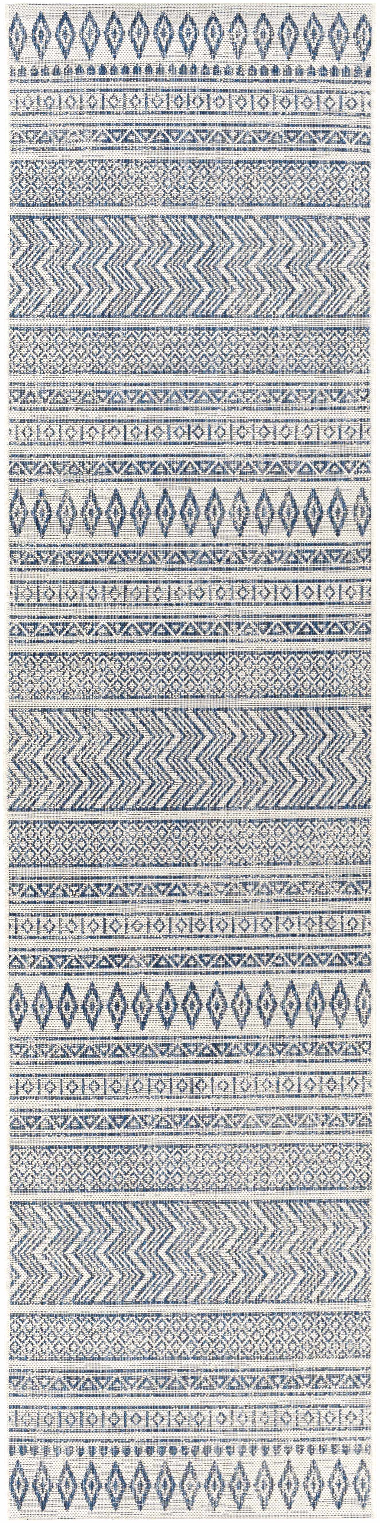 Madras Light Blue Green All Over Performance Area Rug-9