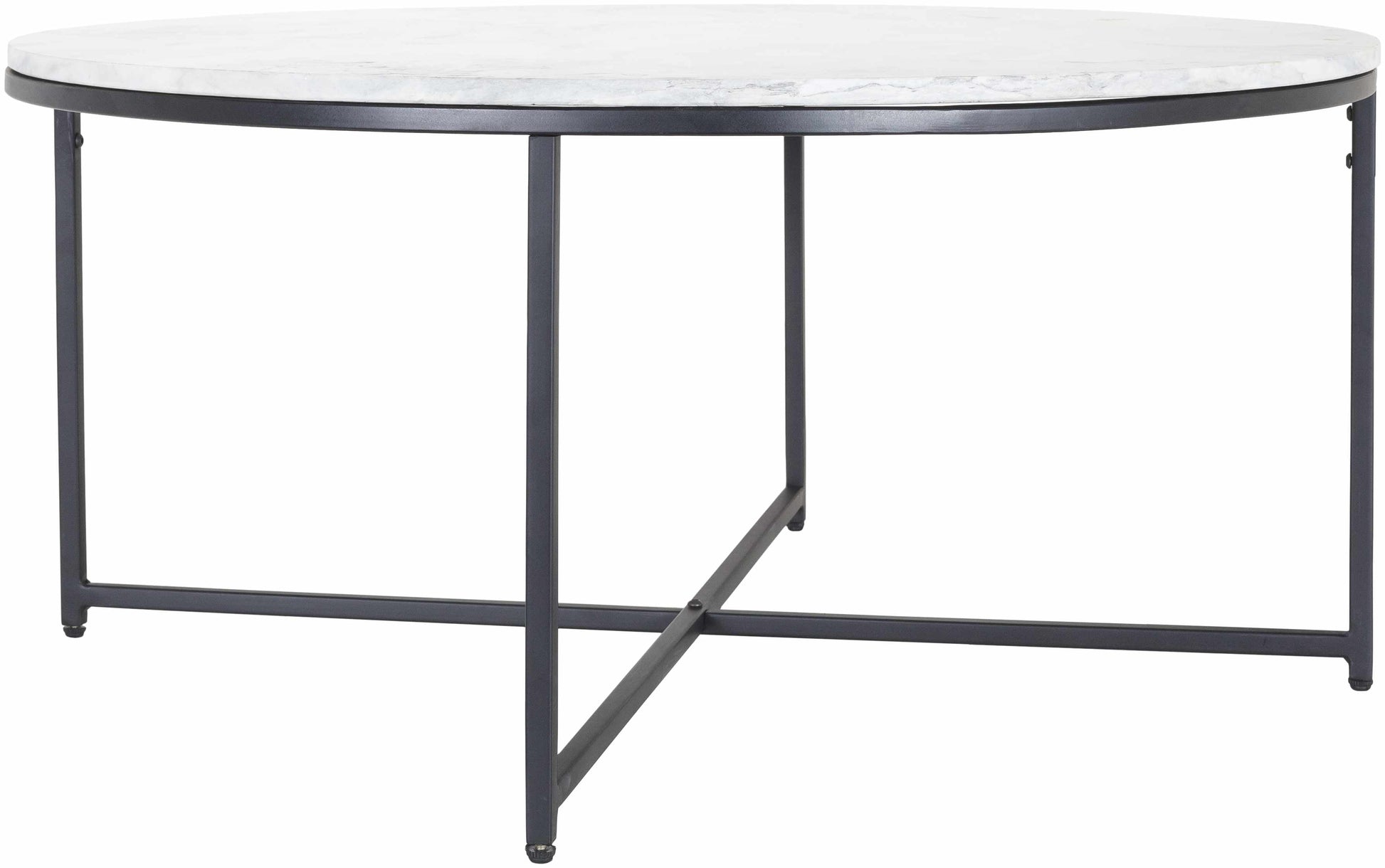Magarao Round Marble Coffee Table-3
