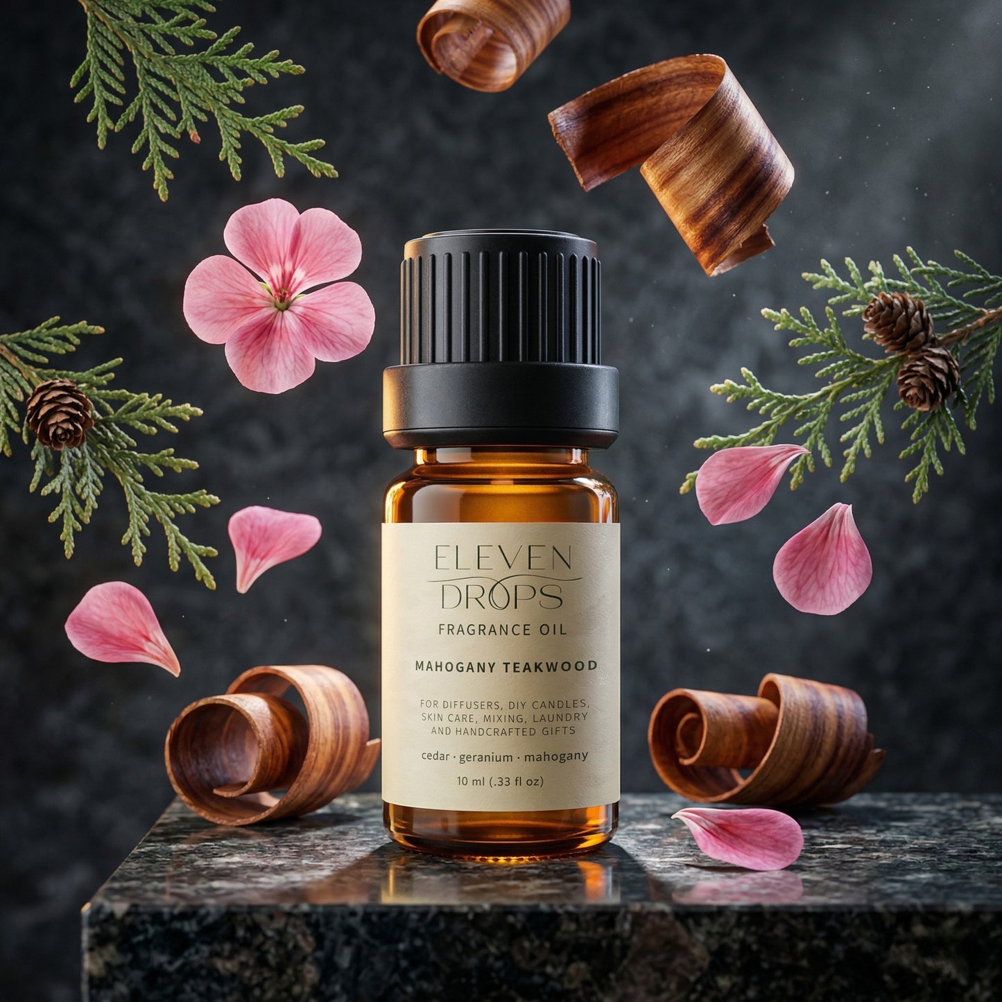 Mahogany Teakwood Diffuser Oil – Premium Fragrance Oil