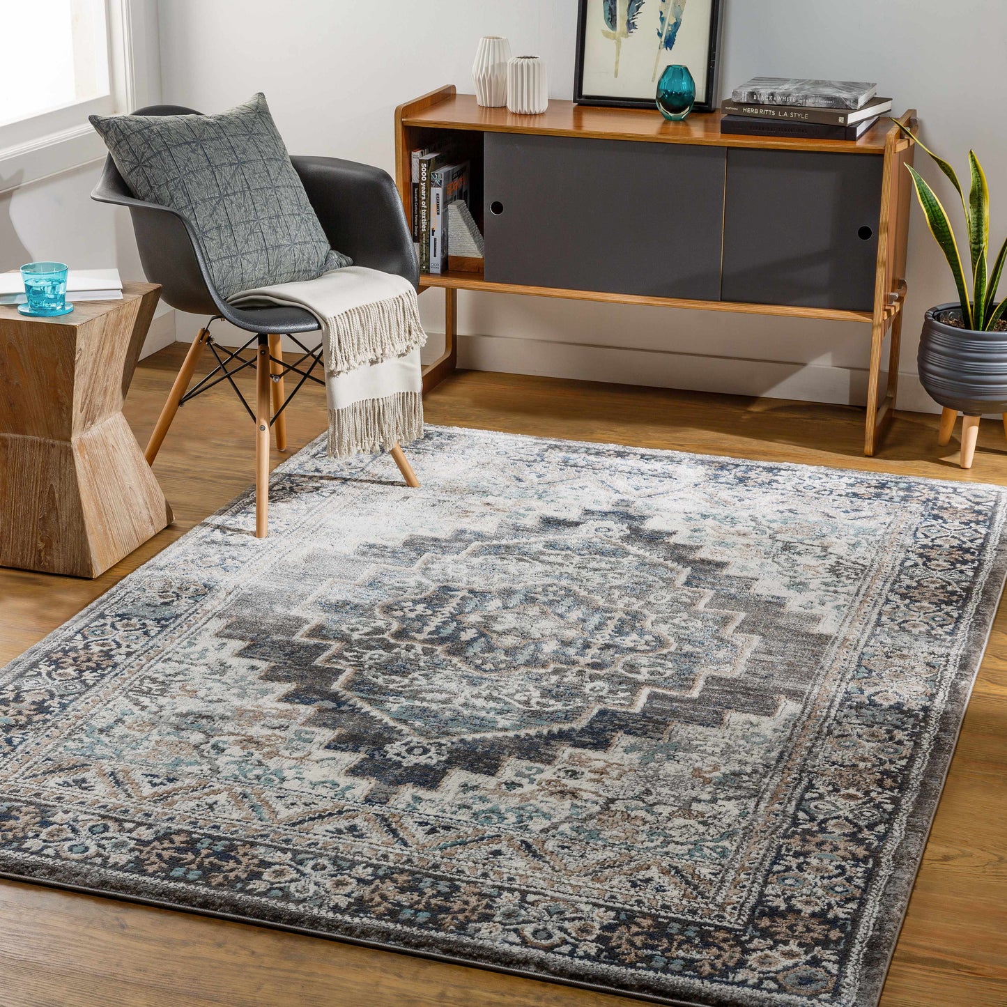 Manaring Luxe Thick Area Rug-1