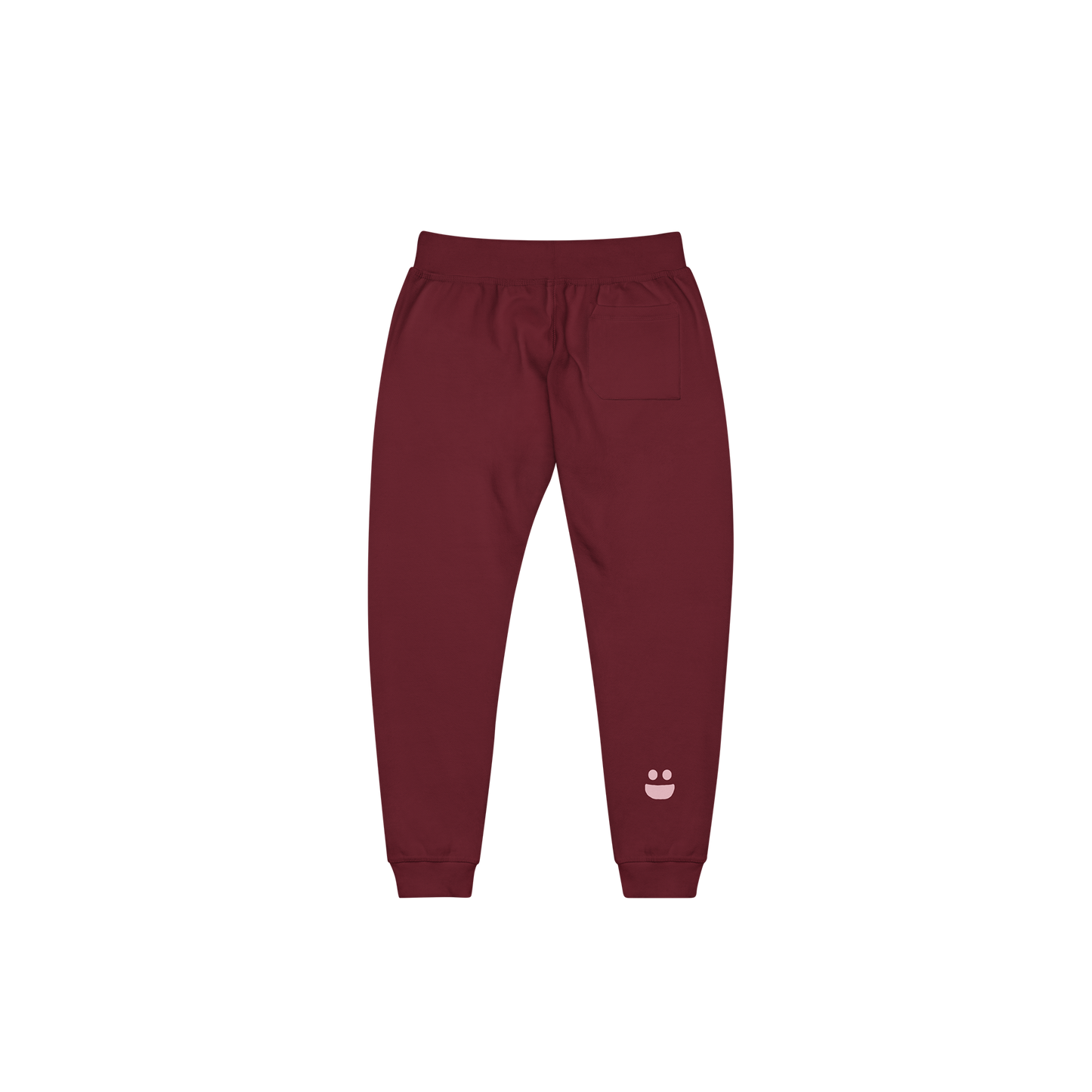 Maroon Fleece Sweatpants