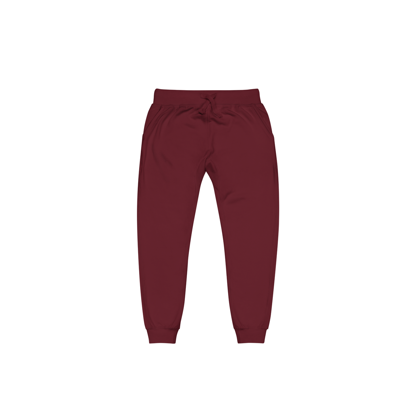 Maroon Fleece Sweatpants