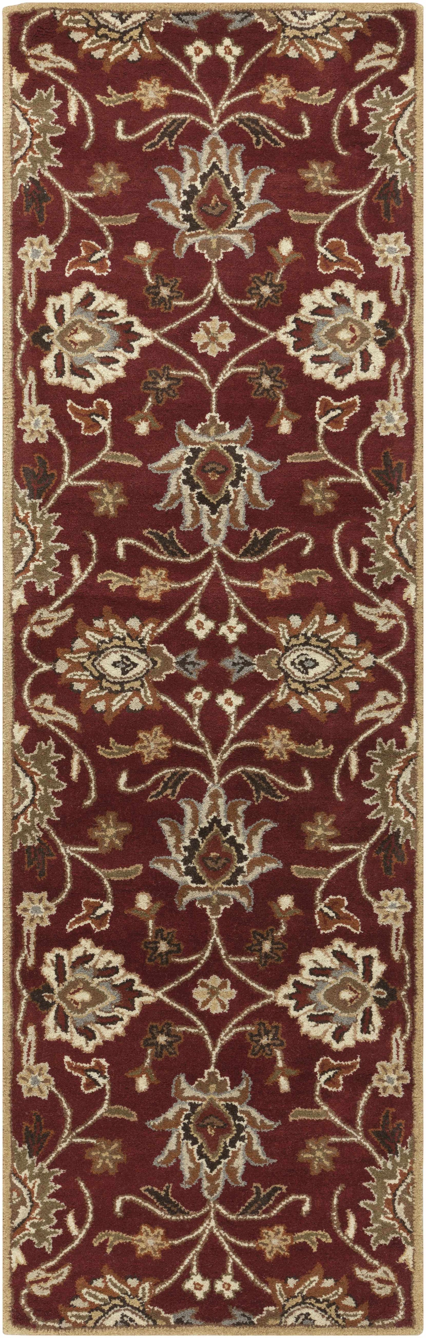 Conesus Red 1061 Hand Tufted Wool Rug-11