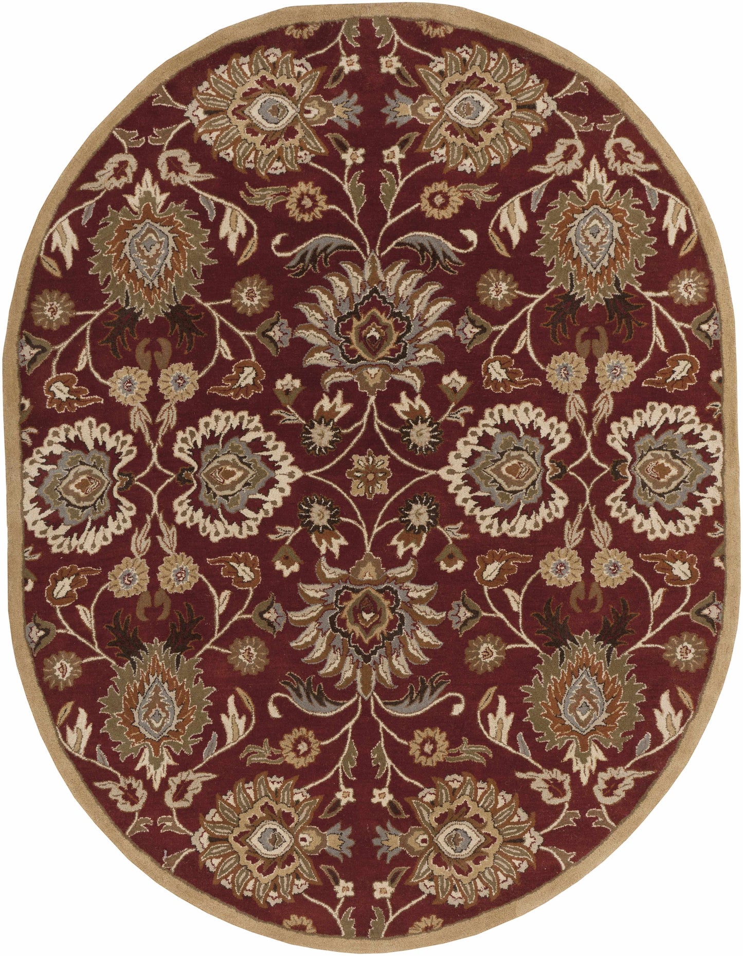 Conesus Red 1061 Hand Tufted Wool Rug-10