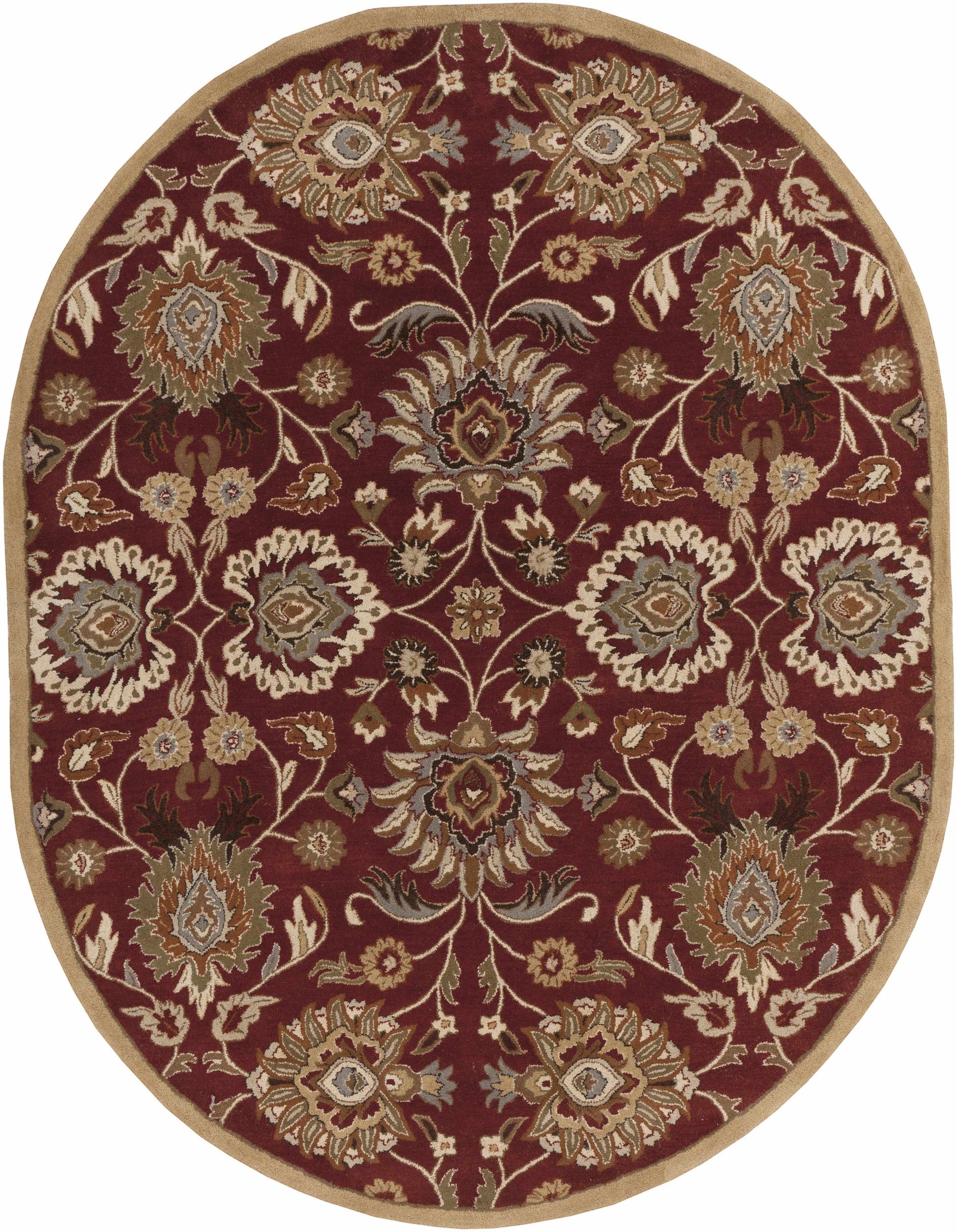 Conesus Red 1061 Hand Tufted Wool Rug-10