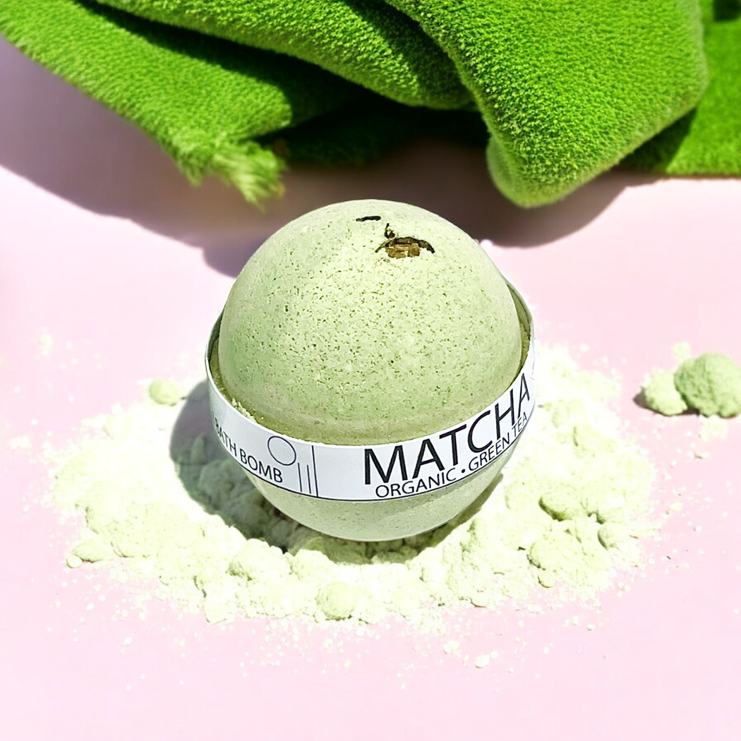 Organic Matcha Greentea Bath Bomb-0