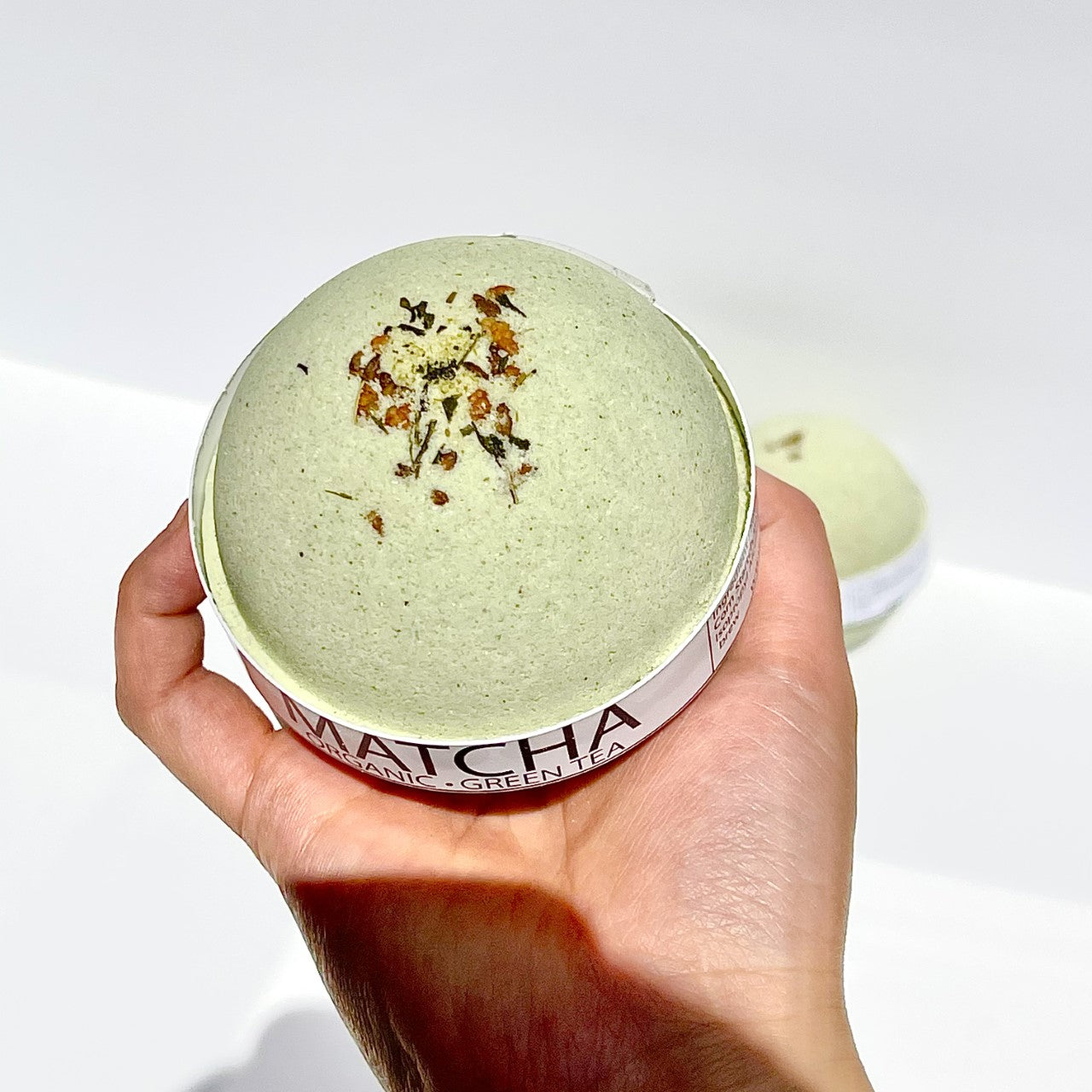 Organic Matcha Greentea Bath Bomb-4