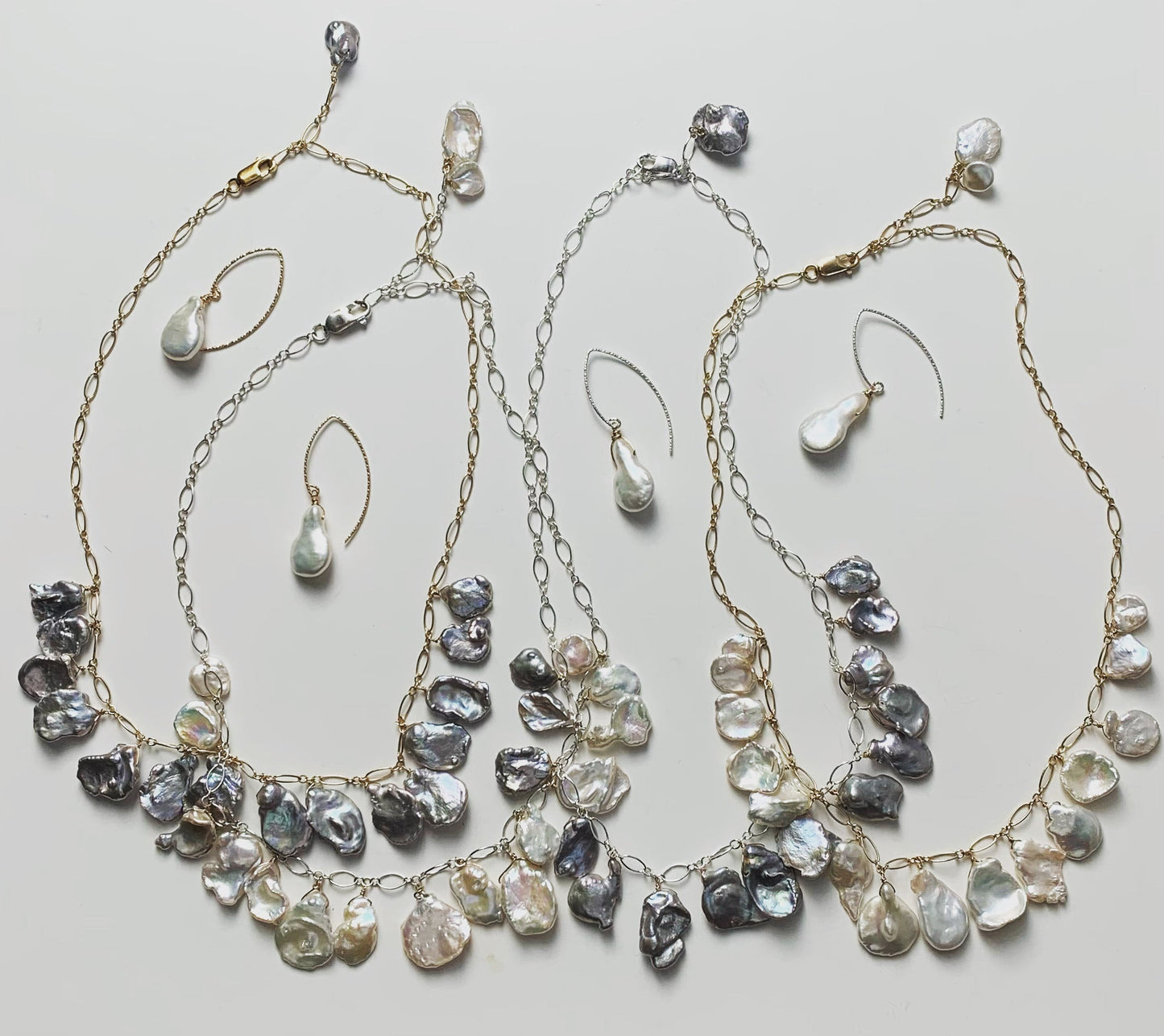 Maia Petal necklace