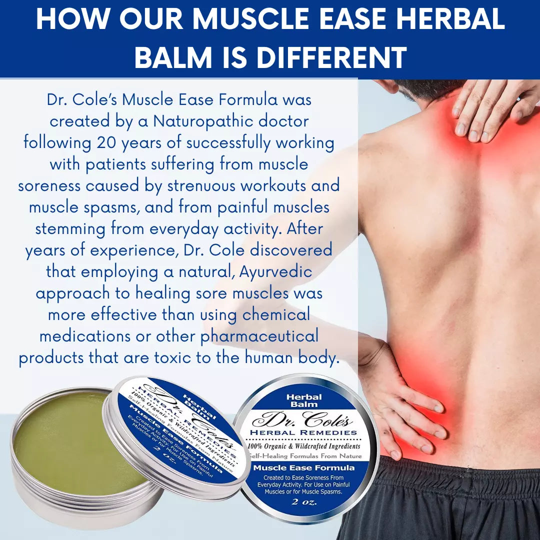 19 - Dr. Cole's Muscle Ease Herbal Balm