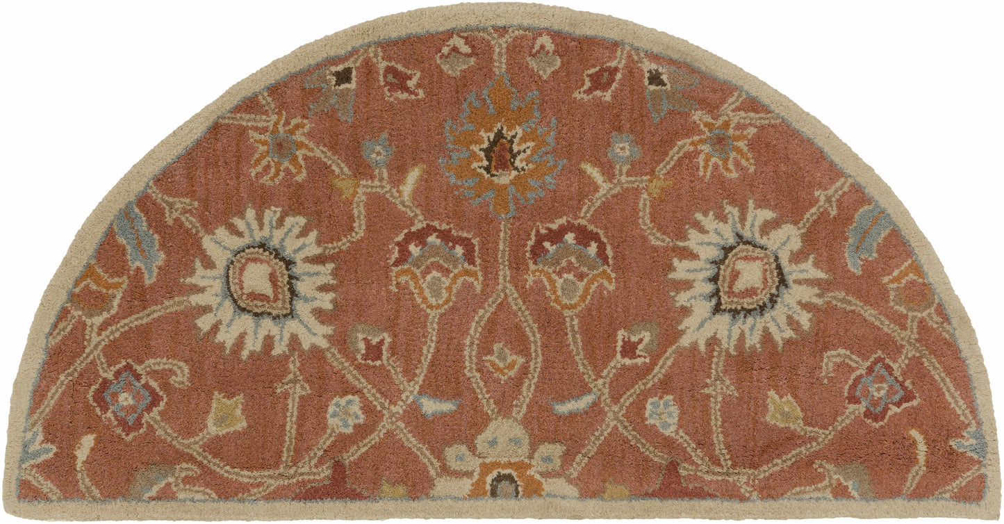 Logville Hand Tufted Rust 1119 Wool Rug-6