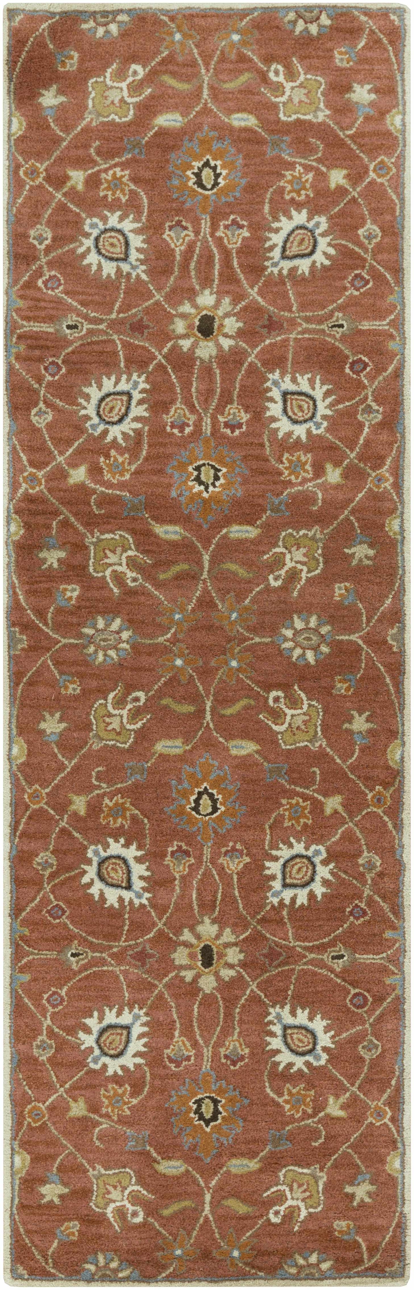 Logville Hand Tufted Rust 1119 Wool Rug-10